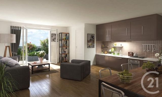 Appartement F3 à vendre - 3 pièces - 61.29 m2 - CALUIRE ET CUIRE - 69 - RHONE-ALPES - Century 21 Génération Immobilier