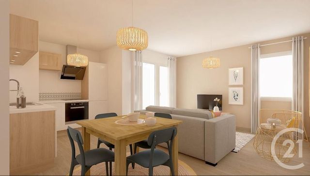 Appartement F3 à vendre - 3 pièces - 60.0 m2 - CALUIRE ET CUIRE - 69 - RHONE-ALPES - Century 21 Génération Immobilier